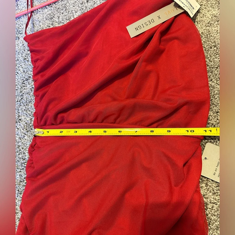 Red cocktail dress, NWT - Picture 5 of 7